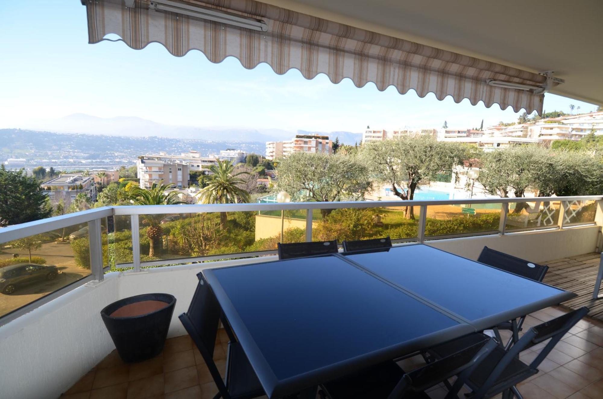 Plein Ciel - Appartement 5 Personnes Avec Piscine Sur La Corniche Fleurie A Nizza Kültér fotó